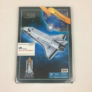 Space Shuttle Discovery 3D Puzzle by Clever & Happy 87 pcs 2016